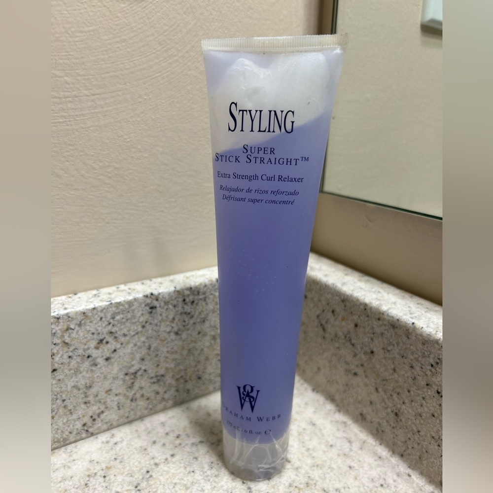 Graham Webb super stick straight extra strength curl relaxer